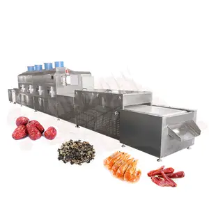 MY Professional Mechanical Cocoa Bean Oven Dryer Moringa Leaf Coffee Flower Microwave China Tunnel Dry Machine