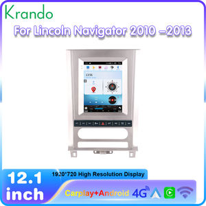 Krando 12,1 "estilo Tesla Android Auto Radio para <span class=keywords><strong>Lincoln</strong></span> <span class=keywords><strong>Navigator</strong></span> <span class=keywords><strong>2010</strong></span> - 2013 inalámbrico Carplay 4G reproductor Multimedia Unidad Principal - Product Image 3