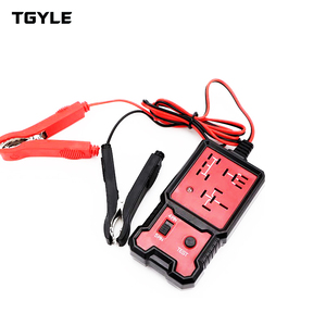Probador de Relés Automotrices de 12V, Analizador de <span class=keywords><strong>Circuitos</strong></span> de 4/5 Pines, Probador de Batería y Lector de Códigos, Herramienta de Diagnóstico Inalámbrica para Automóviles con Pantalla LED - Product Image 1