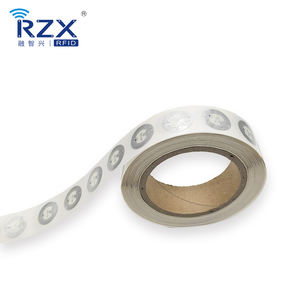 सस्ता 13.56mhz राउंड प्रोग्राम योग्य <span class=keywords><strong>nfc</strong></span> dia 25 मिमी रोल गीला innfc स्मार्ट स्टिकर टैग - Product Image 5