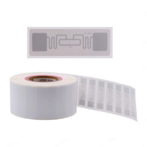 Impression couleur blanc blanc étiquettes en papier UHF RFID 860-960MHz autocollants étiquette RFID échantillon <span class=keywords><strong>gratuit</strong></span> - Product Image 2