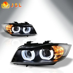 Accessoires de phares JSL Styling pour <span class=keywords><strong>BMW</strong></span> <span class=keywords><strong>E90</strong></span> <span class=keywords><strong>2005</strong></span>-2012 320i <span class=keywords><strong>318i</strong></span> 323i 325i, phares DRL, feux de jour, Angel Eye, Bi-Xénon - Product Image 1
