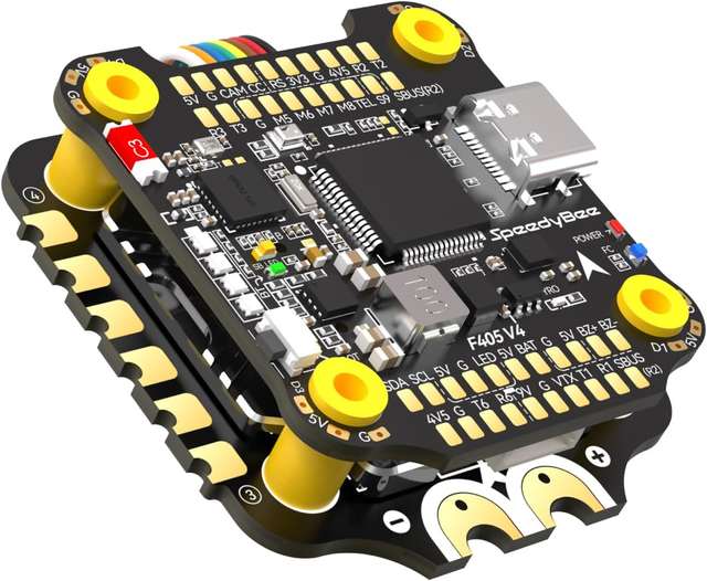 SpeedyBee F405 V4 60A Flight Controller Stack 30x With 4in1 a ESC Board Wireless Betaflight Configuration FPV Drone