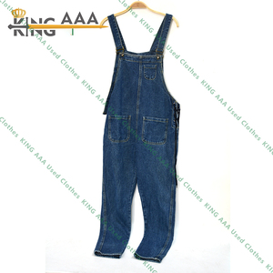 Pantalones vaqueros estilo Streetwear usados para mujer Tirantes de segunda mano Celana para moda urbana - Product Image 4