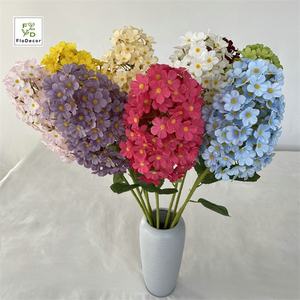 Nuevo estilo flores de seda artificiales de un solo tallo Pagoda en forma de cono Hortensia <span class=keywords><strong>paniculata</strong></span> para boda fiesta en CASA MESA decorativa - Product Image 5