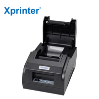 Xprinter-Impresora térmica USB de 58mm, impresora POS, velocidad de impresión de 90 mm/s, impresora de facturas de recibos