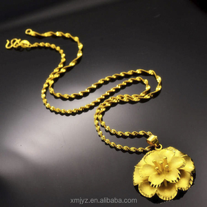 Женское золотое ожерелье с золотым покрытием - Product Image 5