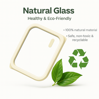 Boîte à bento en acier inoxydable de qualité alimentaire 304 avec couvercle en verre, fabricant de contenants de stockage alimentaire, ensemble de boîtes à lunch