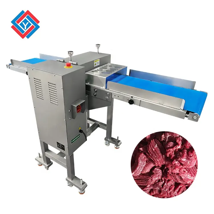 Hoch effiziente automatische Schneide maschine für frisches Rindfleisch mit einer Kapazität von 800 kg/std