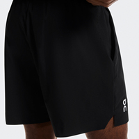 Shorts de sport pour homme, taille mi-haute, unis, avec cordon de serrage, séchage rapide, respirants, en nylon et élasthanne tricotés, avec poches, décontractés, pour l'extérieur