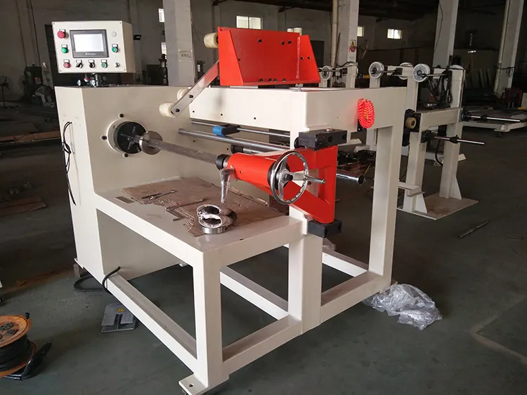 Plc Controle Automatische Koperdraad Winder Transformator Coil Winding Machine Met Draad Gids