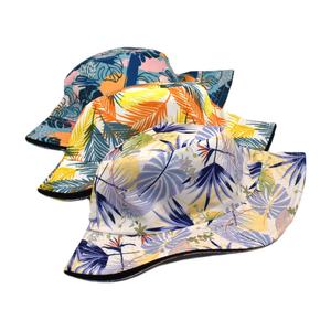 Chapeaux de pêcheur écologiques et durables, réversibles, en toile sergé RPET, polyester recyclé, coton biologique, imprimés sur toute la surface - Product Image 3
