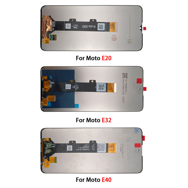 Wholesale LCD Display Screen for Moto E20 E32 E40 E6S E7 E6 Plus Play Power Touch Screen Digitizer Replacement
