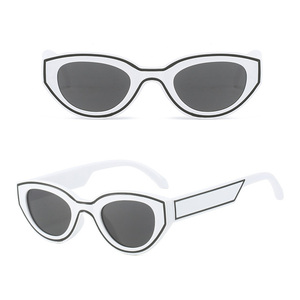 Occhiali DL 2024 occhiali retrò occhi <span class=keywords><strong>di</strong></span> gatto linea <span class=keywords><strong>di</strong></span> disegno occhiali in lunette eleganti occhiali da sole alla moda personalizzati - Product Image 4