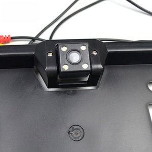 Car License Plate Frame,Euro License Plate Frame with HD <b>Night</b> <b>Vision</b> <b>Camera</b> and 16 LED Lights - Product Image 2