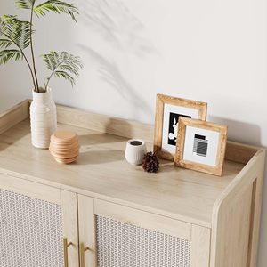 Zapatero Moderno de Madera SENYU con 4 Estantes, Organizador de Almacenamiento Independiente para Entrada, Diseño Escandinavo para Uso Doméstico - Product Image 3