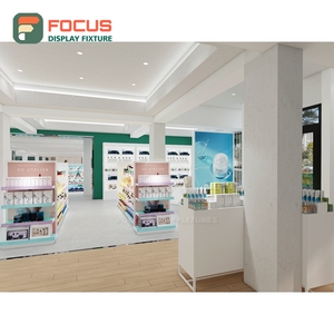 cosmetics store design cosmetic shop design project contractor shop interior retail shelving - Product Image 1