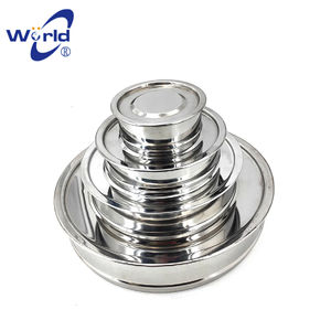 스테인레스 스틸 테스트 체 따기 정밀 라운드 체 304 스테인레스 스틸 샘플 체 - Product Image 2