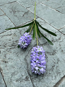 للبيع بالجملة ترتيب الزهور الاصطناعية حرير صفير أزرق 90-أزهار صفير بنفسجي - Product Image 5