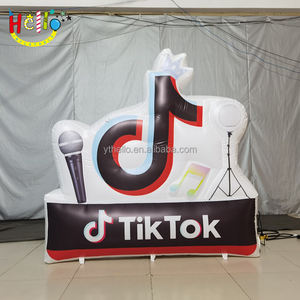 Marka promosyon doğum günü partisi ticari şişme Logo Prop dekorasyon Tik Tok - Product Image 5