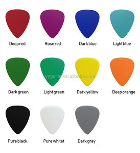 Fabricants de nouveaux médiators de guitare en <span class=keywords><strong>nylon</strong></span> Logo personnalisé Impression multiple Personnalisation Choisissez des modèles personnalisés Médiators de guitare - Product Image 6