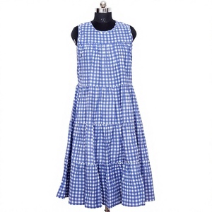 Vestido Maxi Vintage Sexy con Estampado Floral, Transpirable y Ecológico de Poliéster/Algodón, Corte Favorecedor, Plisado, Único, Talla Grande para Mujer - Product Image 1