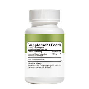 Capsules de Gymnema <span class=keywords><strong>Sylvestre</strong></span> : Extrait Herbal, Chrome, Métabolisme, Gestion du Poids, Énergie, Bien-être, Formule Végétalienne OEM ODM Quotidienne - Product Image 3