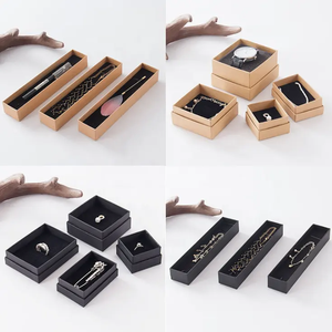 Custom Logo Luxury Sliding Drawer Jewelry <b>Box</b> with Paper <b>Gift</b> Packaging and Handle for Ring and <b>Earring</b> - Product Image 2