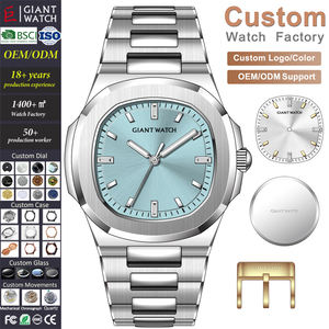 Orologio da Uomo Personalizzabile con Logo, in Acciaio Inossidabile, Impermeabile, con Calendario, Orologio Sportivo di Lusso al Quarzo - Product Image 1