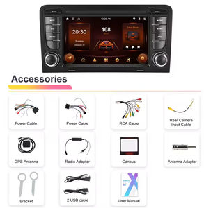 วิทยุติดรถยนต์ CarPlay ขนาด 7 นิ้ว Podofo ระบบ Android สำหรับ Audi A3 รองรับ Android Auto GPS WIFI BT FM ขายส่ง ผลิตแบบ OEM/ODM - Product Image 6