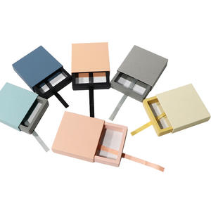 Boîte d'emballage classique en film PE pour bijoux, collier, bague, boucles d'oreilles, broche, boîte de présentation avec tiroirs coulissants, boîte de présentation de bijoux avec logo - Product Image 1