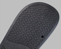 Claquettes personnalisées avec logo, légères, décontractées, en cuir, sandales à mémoire de forme, claquettes de sport, personnalisables, pour l'extérieur, marque de mode, OEM/ODM