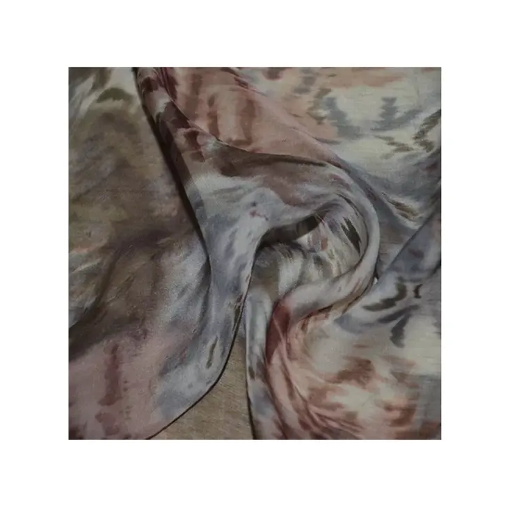 الجملة جميلة مطبوعة فستان طويل من الشيفون نمط جديد قماش من الشيفون الحريري
