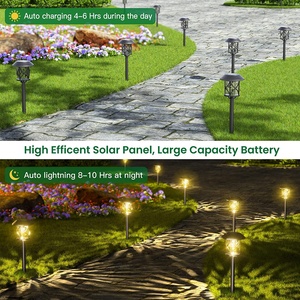 Sıcak satış toptan rekabetçi iyi fiyat dışında dekoratif lamba bahçe Driveway enerji bahis sokak açık güneş çim ışığı - Product Image 2