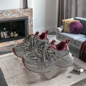 Zapatos de Mujer Torre de Moda, sin Cordones, con Plataforma Gruesa, Cómodos para Viajar y Correr en Otoño, con Suela Gruesa que Aumenta la Altura, Transfronterizos - Product Image 2
