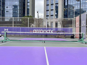 Pipe Pipe Pickleball Net 22 FT規制サイズヘビーデューティーポスト付きポータブルトレーニング屋内屋外コート用 - Product Image 3