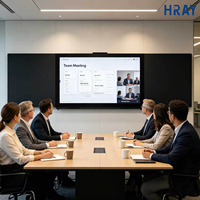 HRAY 86 Zoll Boe D LED 4K Interaktives Smart Whiteboard Android 13 T982 Chip für Schulklassen Unterricht Besprechungen