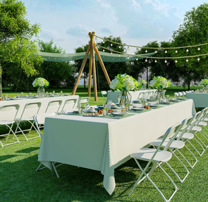 Wholesale HDPE Plastic Portable <strong>White</strong> <strong>Folding</strong> <strong>Chair</strong> for Outdoor Indoor Restaurant Office Dining - Product Image 6