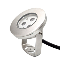 OEM/ODM servicio 316L acero inoxidable 3W/9W DC12V Blanco/RGB IP68 impermeable fuente Jet LED Luz