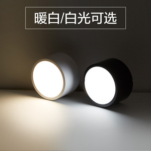 Lámpara empotrada minimalista moderna de 5W 7W LED de montaje en superficie con ángulo de haz de 120 grados para sala de estar, dormitorio, pasillo, hotel. - Product Image 4