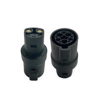 Adaptateur de chargeur de voiture électrique de type 2 à type 1 16A 32A