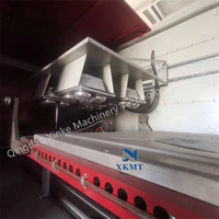 Machine de moulage horizontale automatique sans gaine en fonte de fer, entraînée par moteur et moteur thermique, à faible coût d'entretien