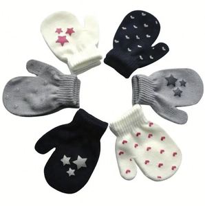 Mitaines magiques extensibles pour tout-petits, mitaines douces et chaudes pour petites filles, gants tricotés d'hiver pour bébés garçons de 1 à 4 ans - Product Image 1
