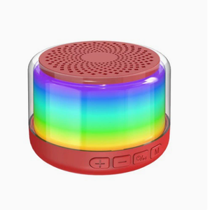 Portable Speaker With <b>Clock</b> Display Rechargeable Battery Wireless Full-Range Audio Plastic Cabinet Indoor Use 11 - Product Image 3