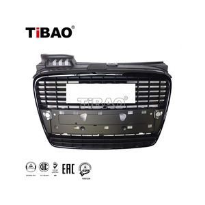 Grille de radiateur de police automatique TiBAO pour <span class=keywords><strong>Audi</strong></span> <span class=keywords><strong>A4</strong></span> B7 2004 2005 <span class=keywords><strong>2006</strong></span> 2007 2008 8E0853651J 8E0853651Q - Product Image 1