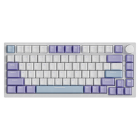 Clavier mécanique de jeu AJAZZ AK820 RGB, disposition 75 %, ergonomique, ambidextre, structure d'espacement, USB-C, plastique, pour ordinateur de bureau, nouveau produit