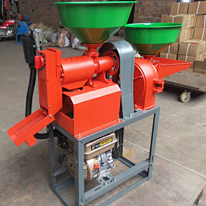 Pequeño molino de arroz multifunción combinado con máquina trituradora Máquina integrada Uso popular en el hogar y la granja con motor de gasolina - Product Image 4