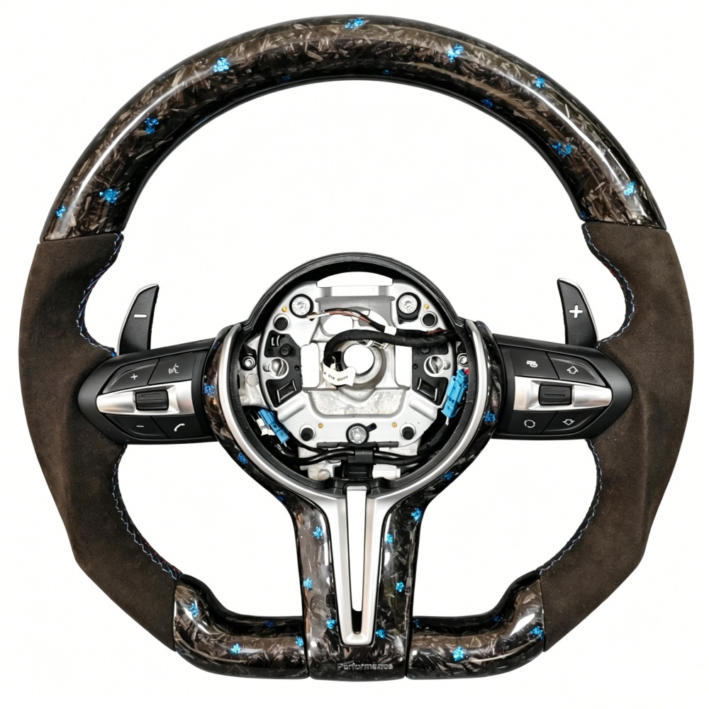 Custom M Flat Volant Lenkrad Steering Wheel (BMW Fitment), photo 2