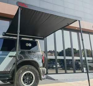 Auvent de camping en aluminium imperméable - Tente pare-soleil latérale, accessoires externes pour véhicules SUV pour les voyages en plein air - Product Image 5