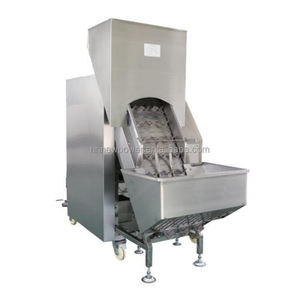 500kg par heure peau d'oignon enlevant la machine épluchage d'oignon de haute performance et découpeuse de racine - Product Image 3